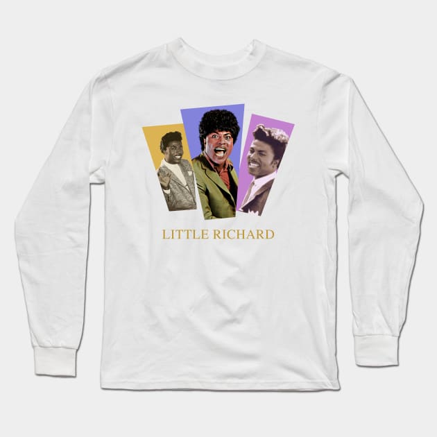 Little Richard Long Sleeve T-Shirt by PLAYDIGITAL2020